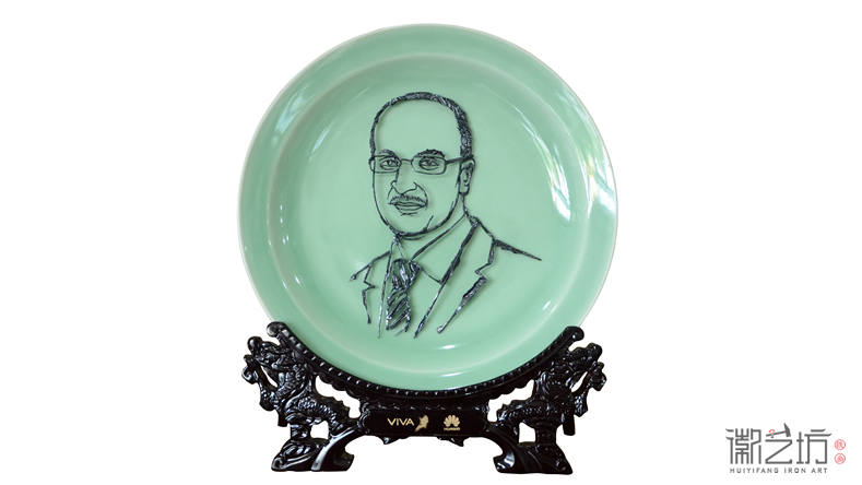 徽藝坊, 打造您的專屬品味 ——華為人物肖像鐵畫定制案例 徽藝坊, 打造您的專屬品味 ——華為人物肖像鐵畫定制案例