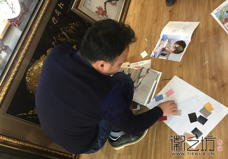 徽藝坊鐵畫藝人走進(jìn)風(fēng)格色彩 (55)