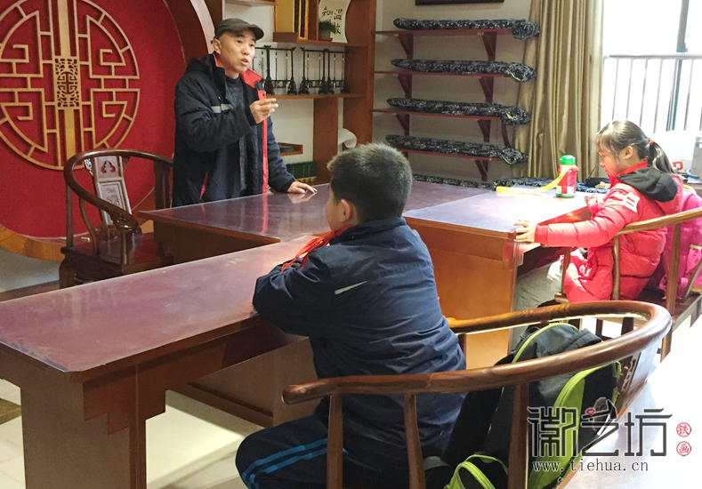 鏡湖小學(xué)真容國(guó)學(xué)堂鐵畫(huà)第六課 (3)