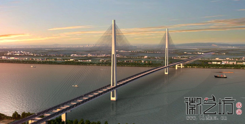 蕪湖長江公路二橋?qū)嵕皥D
