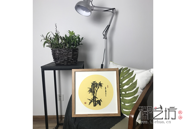 方圓之道 新中式裝飾鐵畫(huà)3