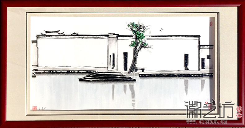 鐵畫藝人王建軍系列作品《江南印象》 (4) 鐵畫藝人王建軍系列作品《江南印象》 (4)