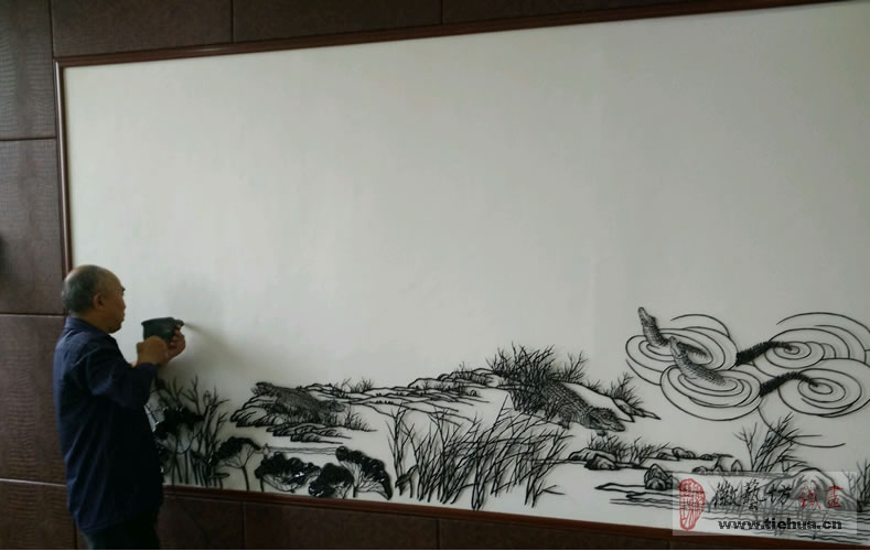 中國鱷魚湖蕪湖鐵畫4