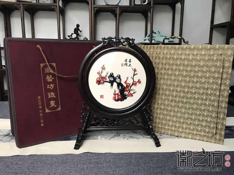 中國風鐵畫裝飾擺件古香古色蕪湖特色禮品紀念品7 中國風鐵畫裝飾擺件古香古色蕪湖特色禮品紀念品7
