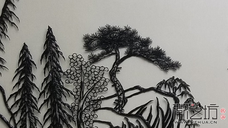 山西大同家居裝飾壁畫細節(jié)圖2