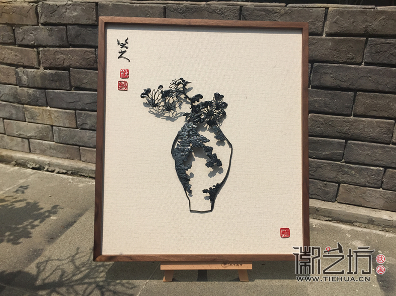 徽藝坊鐵畫現代極簡風格作品 (5)