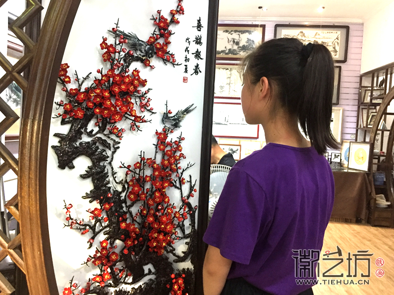 奧拓夏令營(yíng)徽藝坊鐵畫體驗(yàn)活動(dòng) (2) 奧拓夏令營(yíng)徽藝坊鐵畫體驗(yàn)活動(dòng) (2)