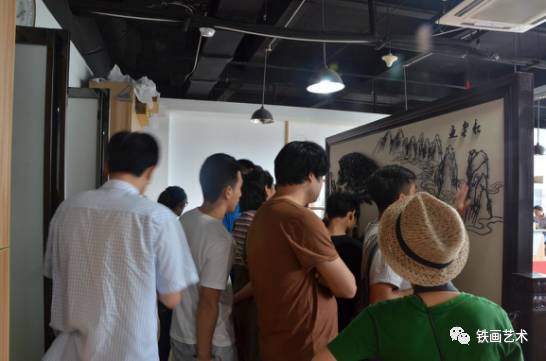 走進國家鐵畫傳人儲金霞大師2