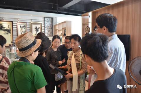 走進國家鐵畫傳人儲金霞大師4 走進國家鐵畫傳人儲金霞大師4