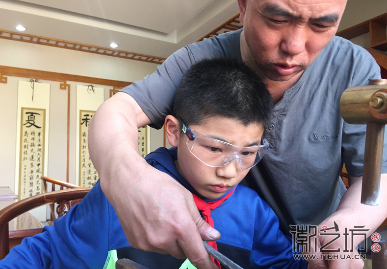 2018.5.8鏡湖小學(xué)鐵畫第十三課 (5)