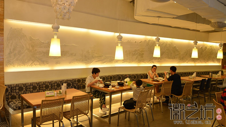 2017.1.5深圳皖廚飯店鐵畫(huà)定制案例10