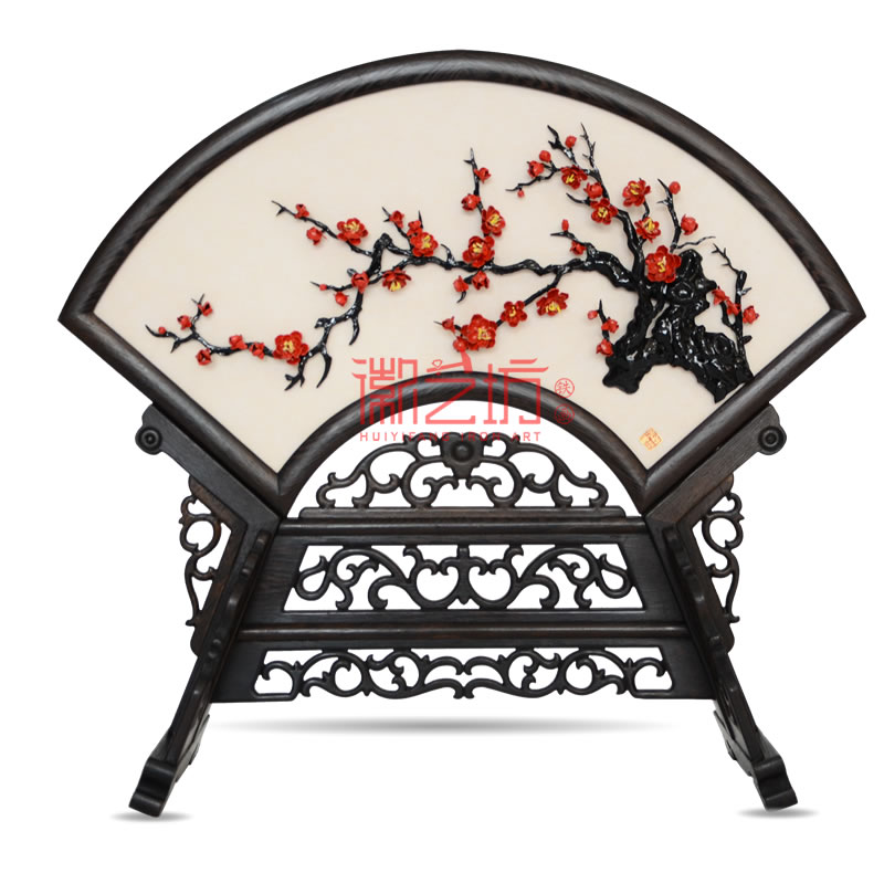 扇面臺屏擺件鐵畫梅花+家和萬事興 家庭擺設(shè) 安徽特色非遺手工藝術(shù)品 扇面臺屏擺件鐵畫梅花+家和萬事興 家庭擺設(shè) 安徽特色非遺手工藝術(shù)品